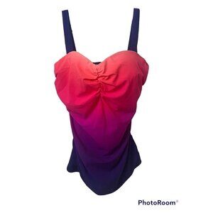 Christina Maillots Tankini Gradient/Swimwear Top, Women's 1XD